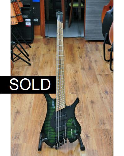 Grosmann Hess 5 Greenburst Quilted Maple